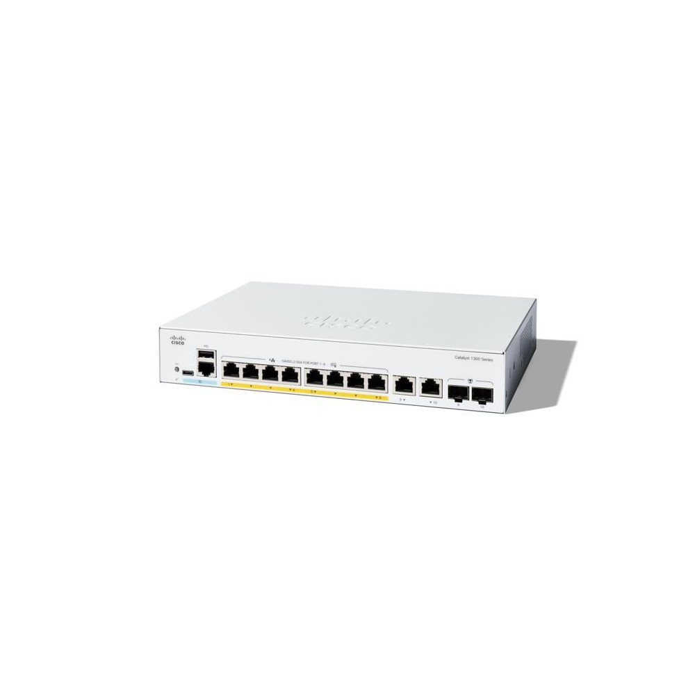 Switch Cisco Catalyst 1300 - 8 ports GE PoE
