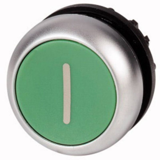 Bouton-poussoir Vert Eaton M22-D-G-X1 - 1 Pc
