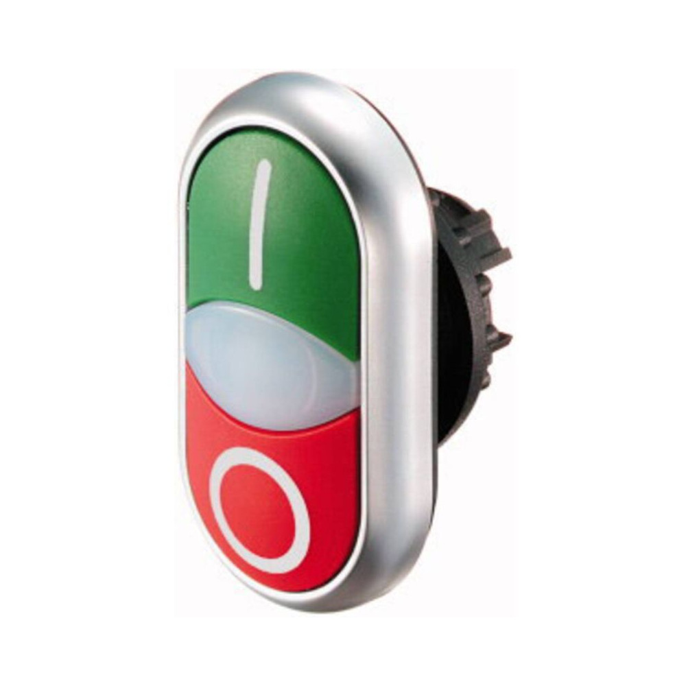 Bouton-poussoir Double Touche Eaton M22-DDL-GR-X1/X0