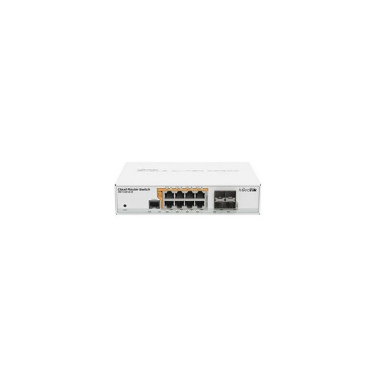 Switch CRS112-8P-4S-IN 16 MB / 128 MB RAM Blanc