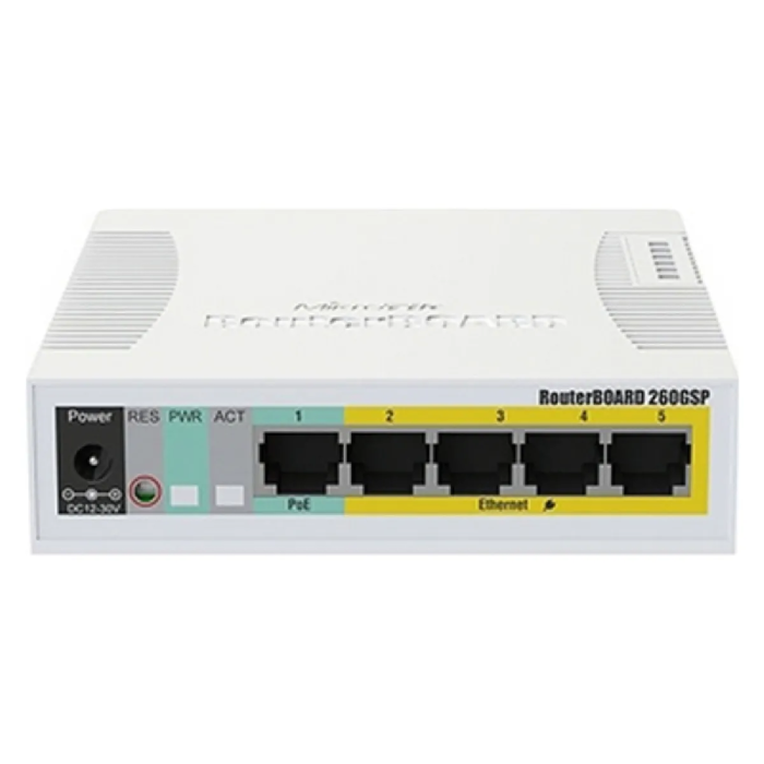 Mikrotik CSS106-1G-4P-1S - Commutateur Réseau