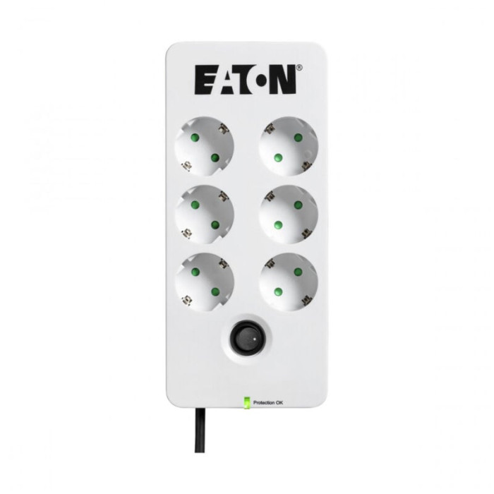 Eaton Protection Box 6 Din Multiprise Noir Et Blanc