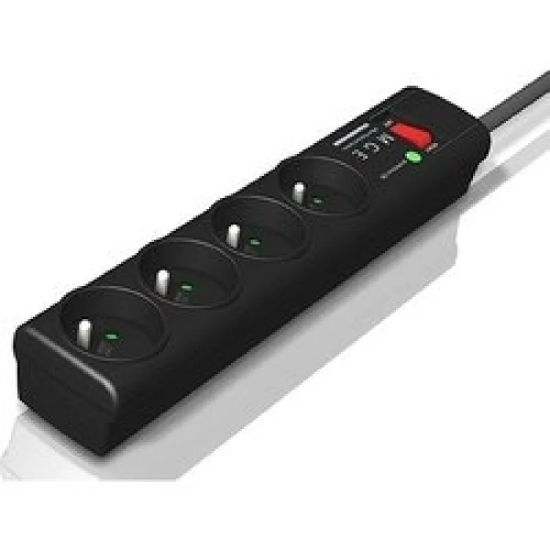 Eaton Protection Strip 4 - Multiprise Parafoudre Noir