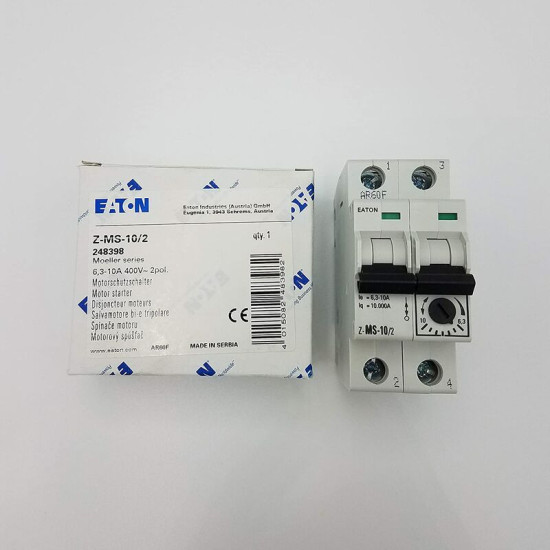 Disjoncteur Moteur Bipolaire Monophasé Pour Pompe Piscine - Calibre 6-10a - Spécial Coffret