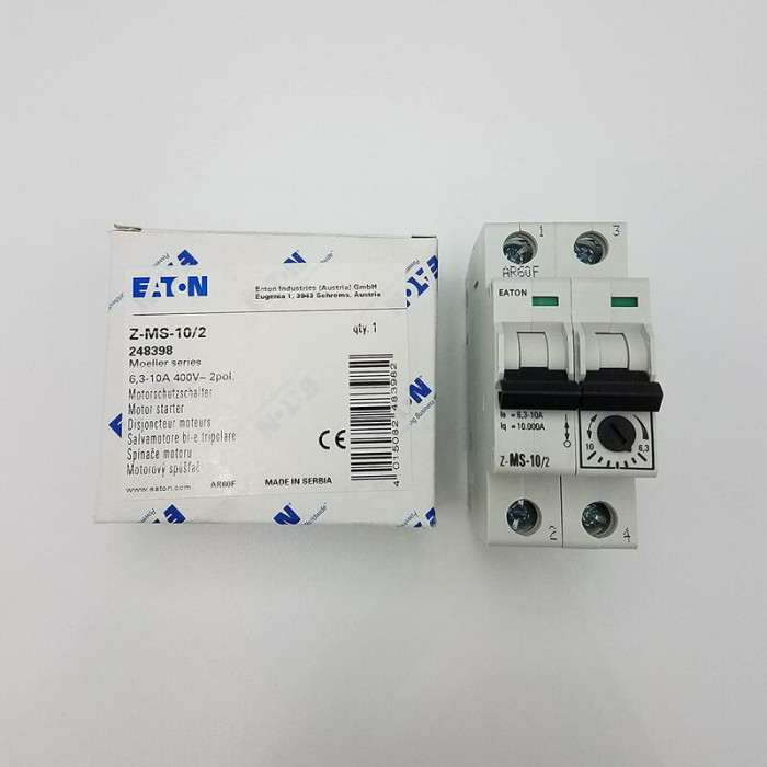 Disjoncteur Moteur Bipolaire Monophasé Pour Pompe Piscine - Calibre 6-10a - Spécial Coffret