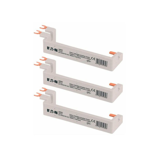 Lot de 3 barres de pontage verticale Eaton 16mm²