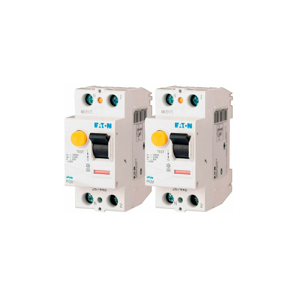 Interrupteurs Différentiels 40A 30mA Eaton - Lot de 2