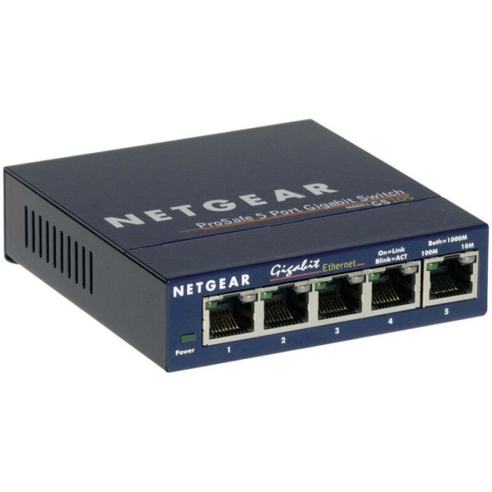Switch réseau Netgear GS105GE 5 ports 1000 MBit/s