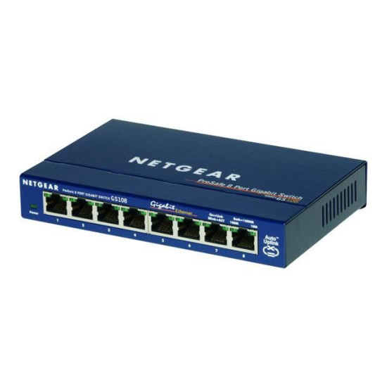 Commutateur Netgear GS 108 - 8 Ports Gigabit