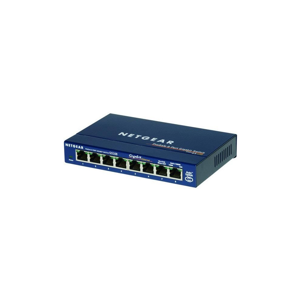 Commutateur Netgear GS 108 - 8 Ports Gigabit