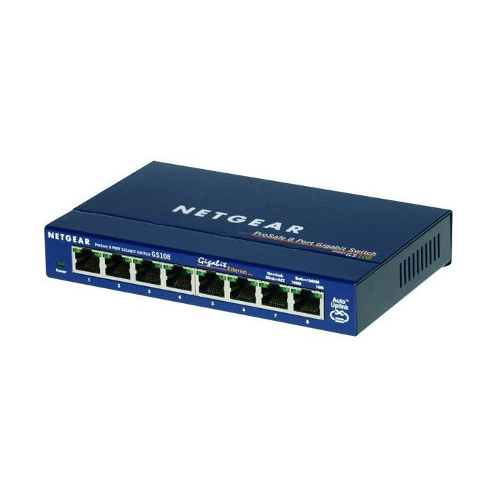 Commutateur Netgear GS 108 - 8 Ports Gigabit