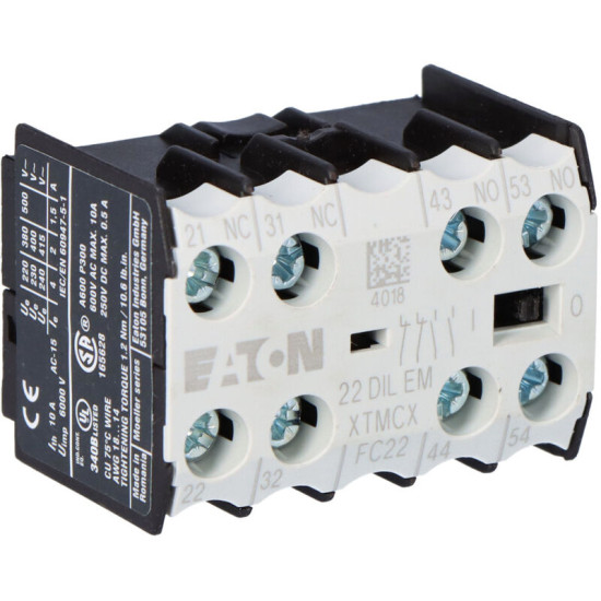Eaton - Hilfsschalterbaustein 2s+2ö,zentral-aufbau 22dilem (moeller) 010112