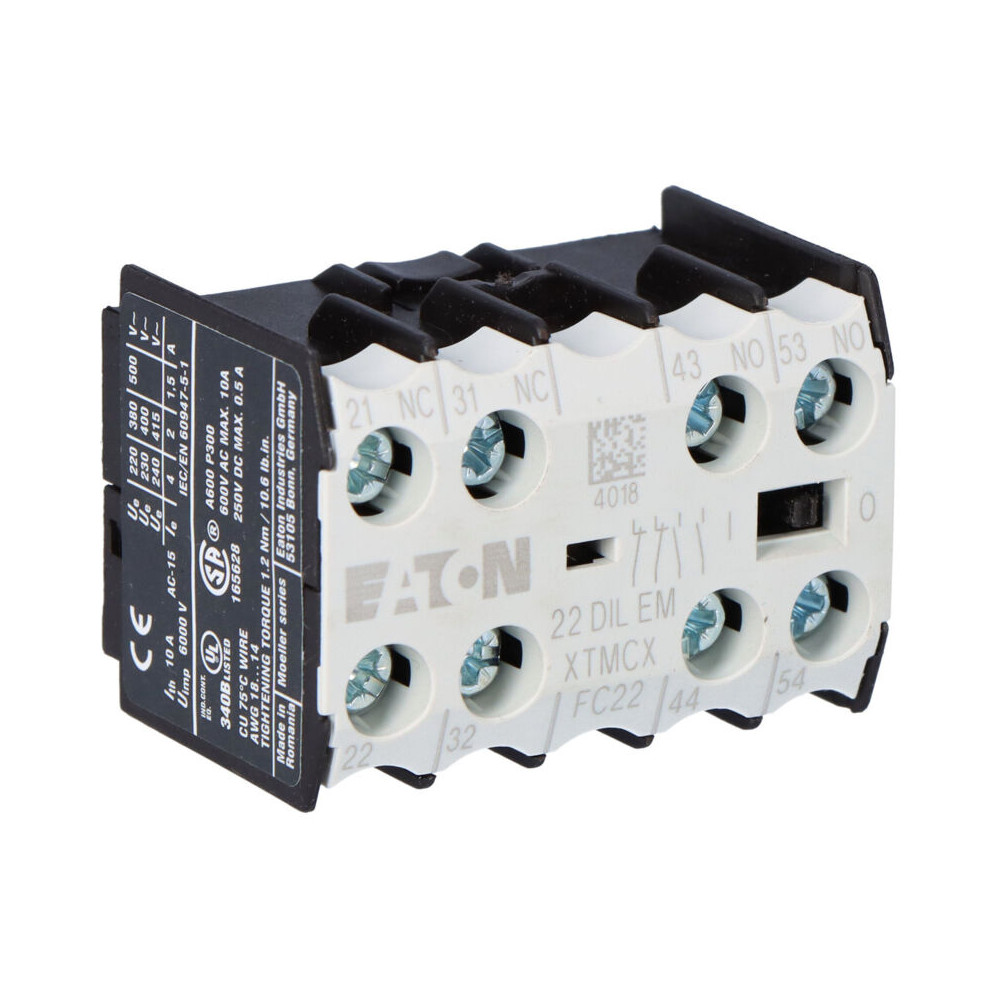 Eaton - Hilfsschalterbaustein 2s+2ö,zentral-aufbau 22dilem (moeller) 010112