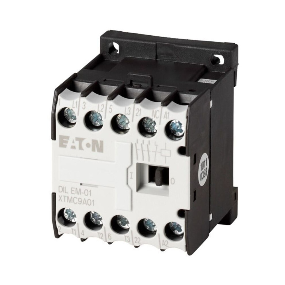 020402 Contacteur De Puissance, 3 Broches + 1 Nc, 4 Kw/400 V/ac3 - Eaton