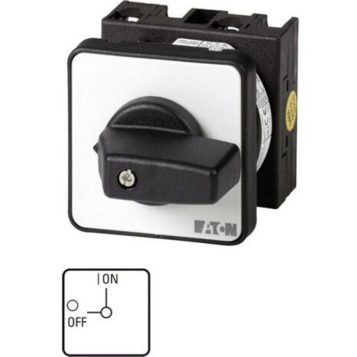 Interrupteur à clé Eaton Moeller Tripolaire 20A