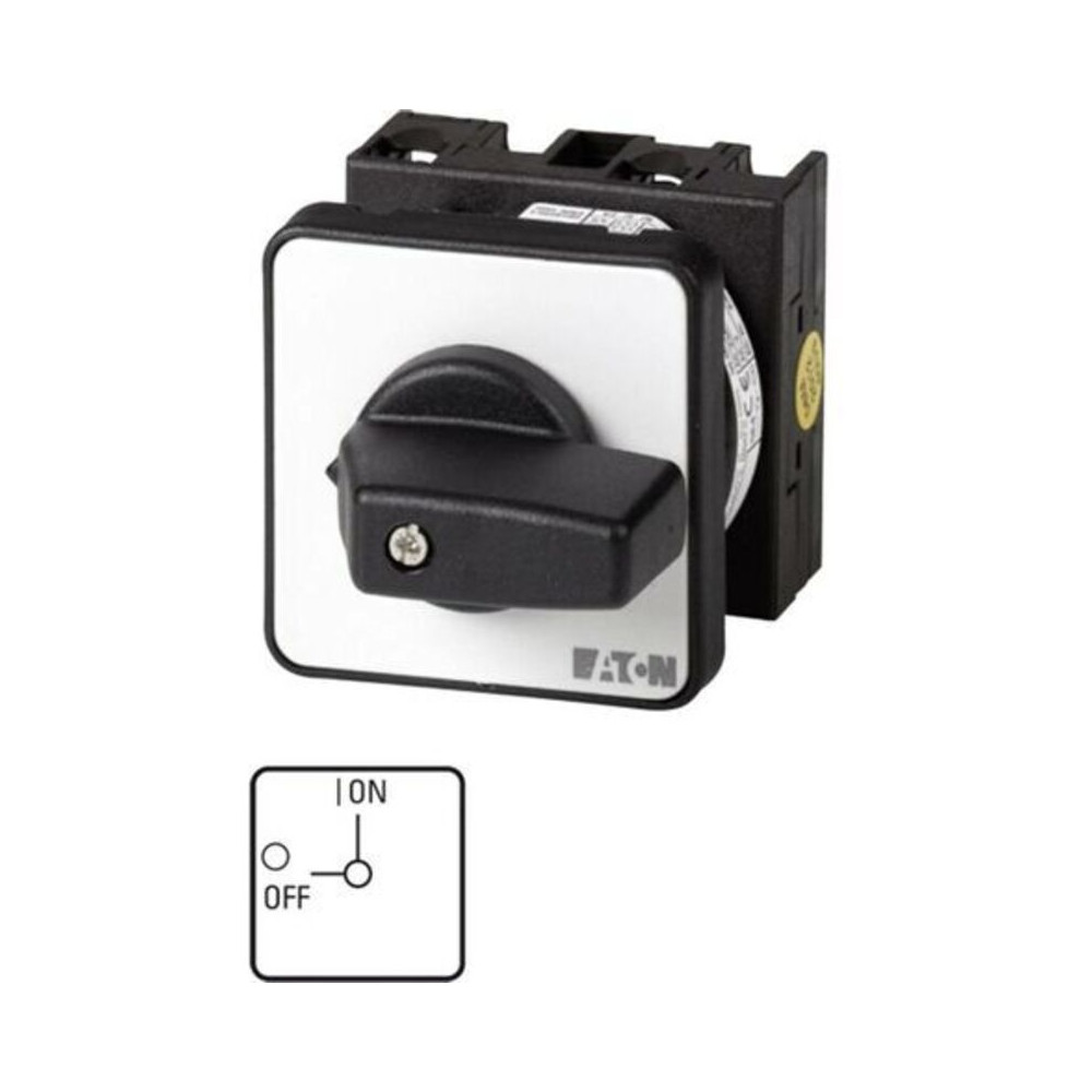 Eaton - T0-2-15679/e Commutateur À Cames 20 A 1 X 90 ° Gris, Noir 1 Pc(s) D72573
