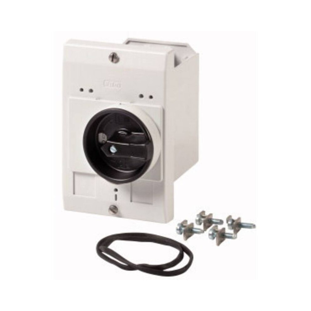 Boîtier Vide Eaton E-pkz0-g 072907 Montage Encastré, Avec Interrupteur Rotatif (l X L X H) 80 X 85 X 129 Mm Gris, Noir