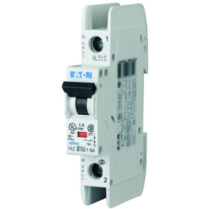 Disjoncteur de Surintensité FAZ-C6/1 - Eaton