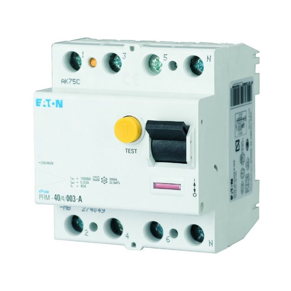 Eaton 110296'interrupteur Automatique 3 Pôles 20 A Nzmh2-a20-bt 102826