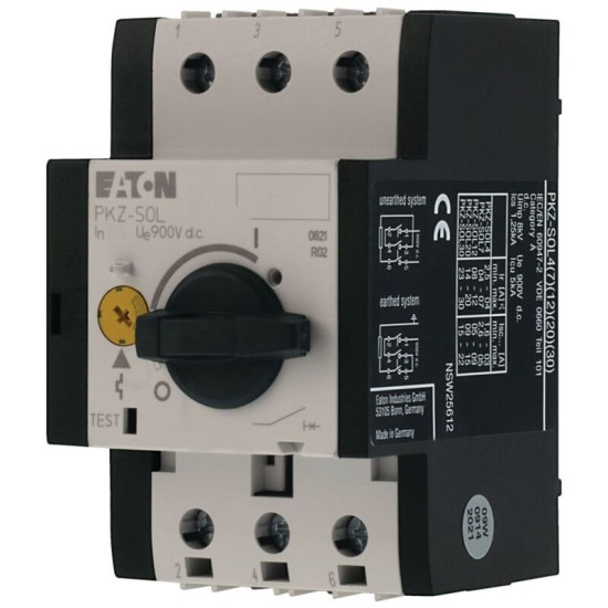 Eaton - 120937 Pkz-sol12 Interrupteur Sectionneur 12 A 1 Pc(s)