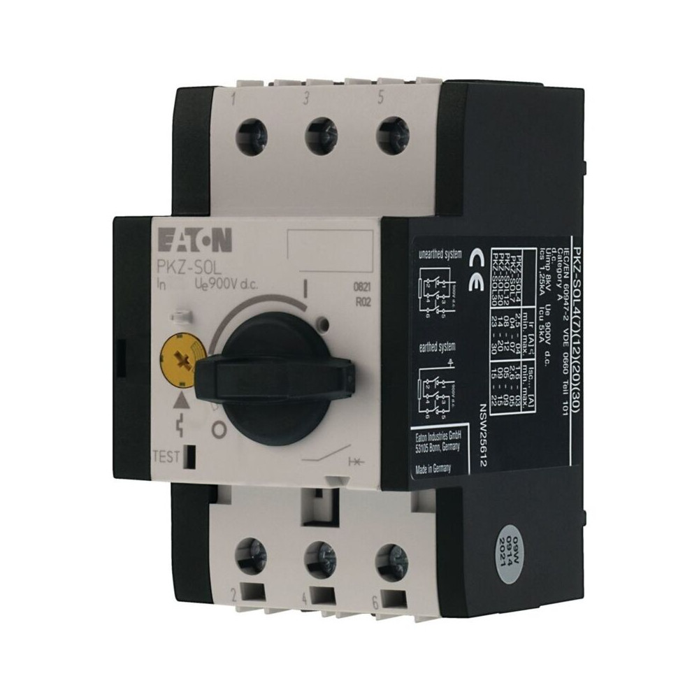 Eaton - 120937 Pkz-sol12 Interrupteur Sectionneur 12 A 1 Pc(s)