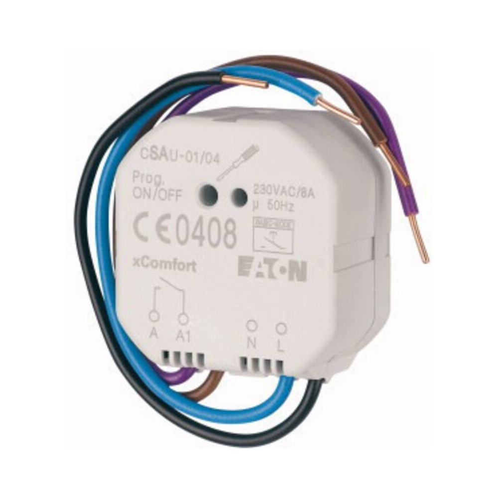 Csau-01/04 Eaton Xcomfort Actionneur De Commutation Puissance De Coupure (max.) 1840 W
