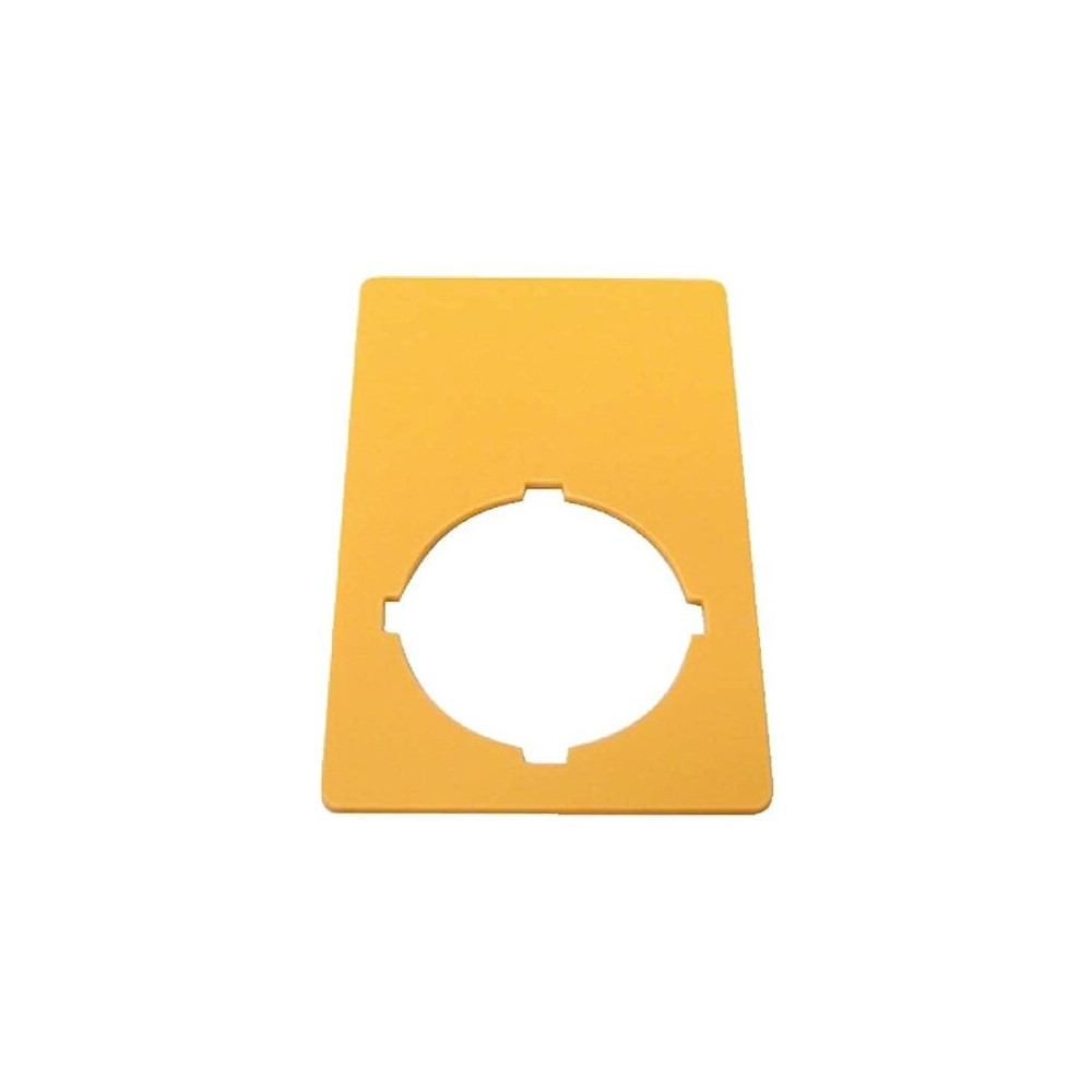 Plaque H X B = 50 X 33 Mm, Jaune - Eaton