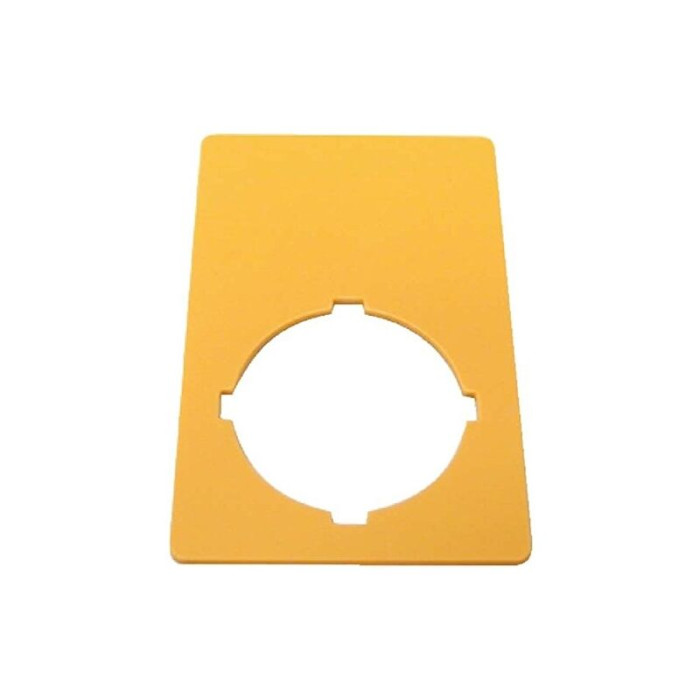 Plaque H X B = 50 X 33 Mm, Jaune - Eaton