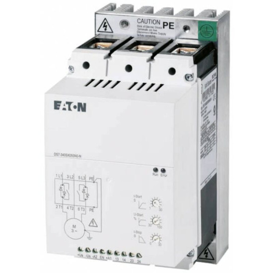 Eaton Ds7-340sx041n0-n 134916 Démarreur Progressif Puissance Moteur À 400 V 22 Kw Puissance Moteur À 230 V 11 Kw 24 V/dc Courant