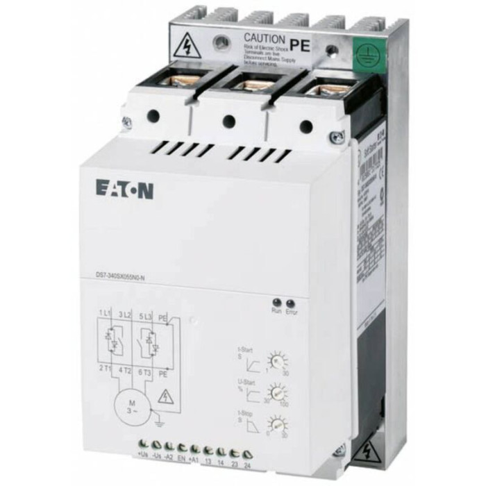 Eaton Ds7-340sx041n0-n 134916 Démarreur Progressif Puissance Moteur À 400 V 22 Kw Puissance Moteur À 230 V 11 Kw 24 V/dc Courant