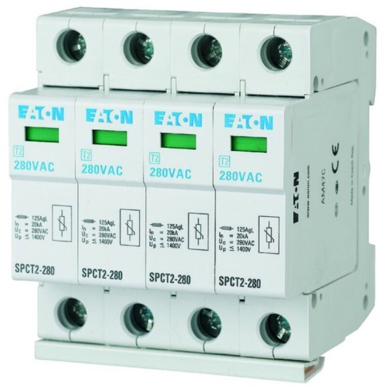 Eaton Parafoudre Enfichable 4p 460Vac 4x20ka