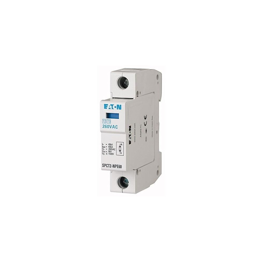 Parafoudre Enfichable EATON 1P + N 280 Vac 20 Ka