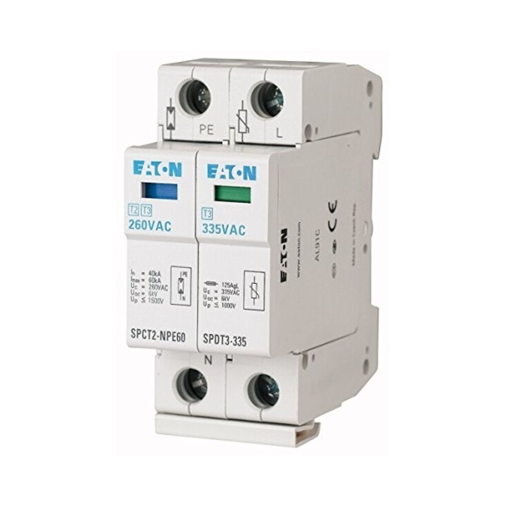 Eaton - 170487 Parafoudre 1P + N, 335 VAC