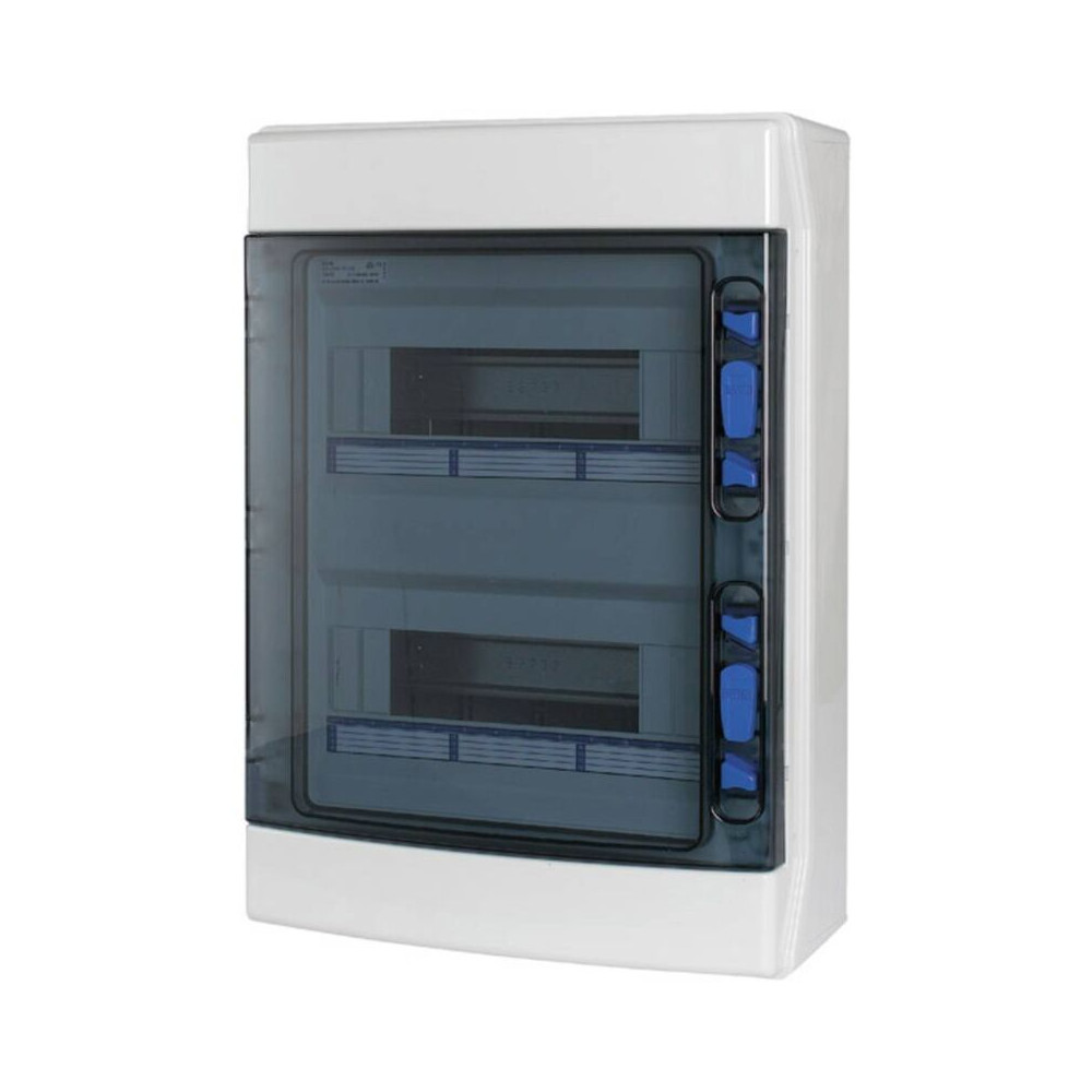 174198 Ika-2/24-st Coffret De Distribution Montage Apparent (en Saillie) Nombre De Divisions = 12 Nbr De Rangées = 2 Contenu 1 P