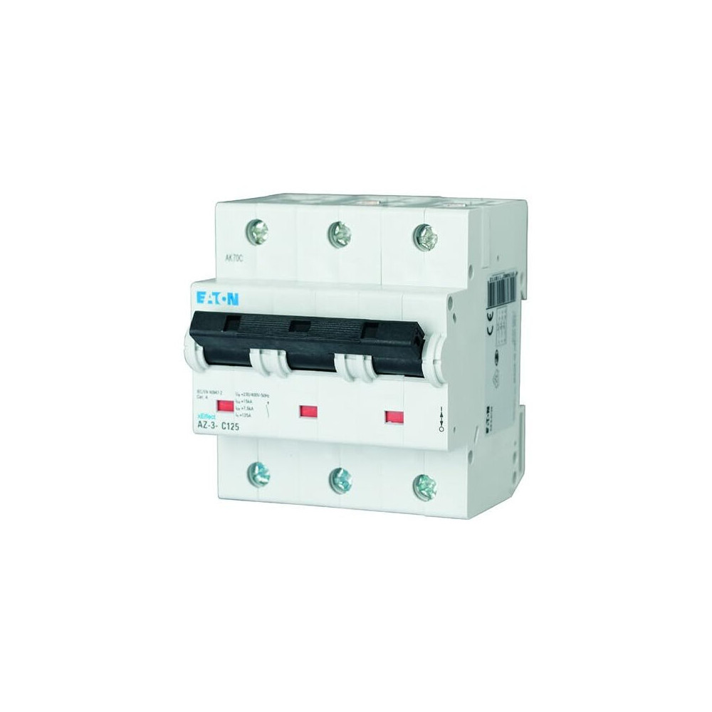 Eaton Mcb Disjoncteur Type B, 3 Broches 80 A 400 V, Capacité De Coupure 20 Ka Az 174512