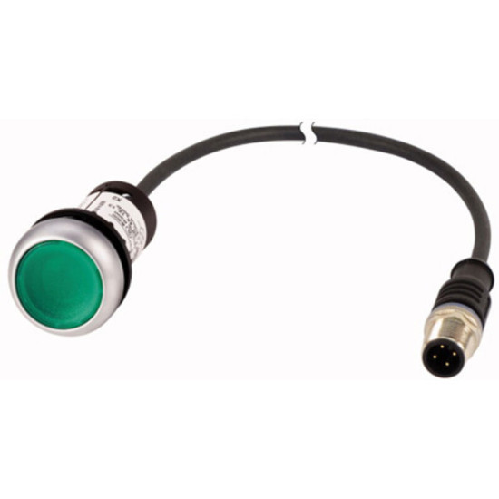 Bouton-poussoir lumineux SPST - Eaton
