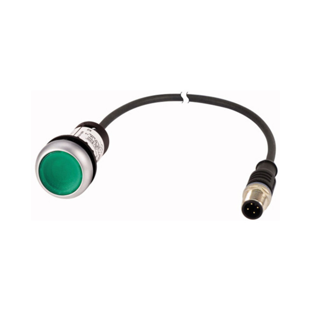Bouton-poussoir lumineux SPST - Eaton
