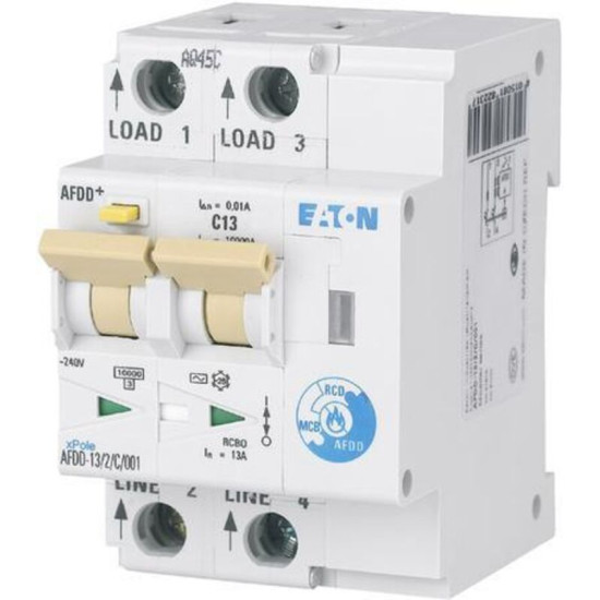 Eaton Afdd-13/2/b/003-a Disjoncteur Gris 13a 230v