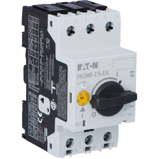 Interrupteur moteur PKZM0,Ir=1,6-2,5A PKZM0-2,5-EA