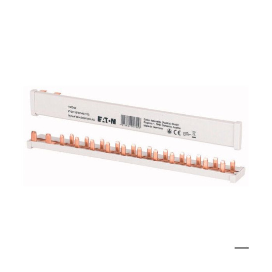 Peigne horizontal 1P+N 16A 13 modules