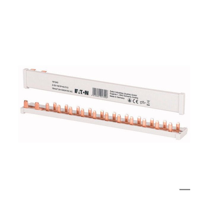 Peigne horizontal 1P+N 16A 13 modules