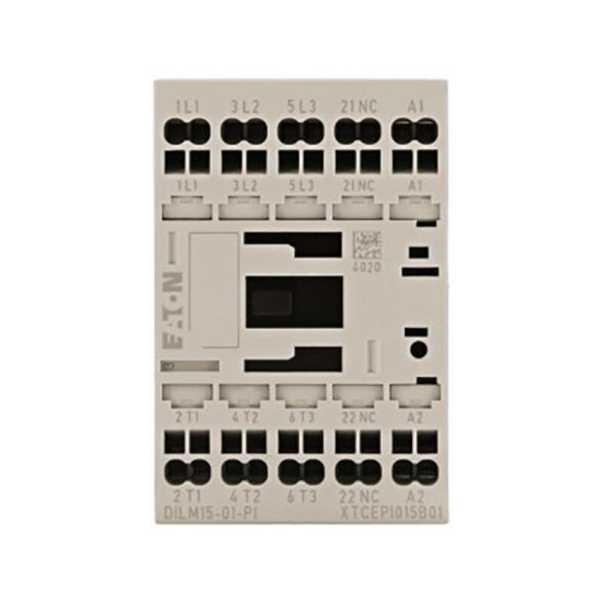 Eaton - Dilm15-01(24vdc)-pi Contacteur De Puissance 3 No (t) 7.5 Kw 15 A 1 Pc(s) W064122