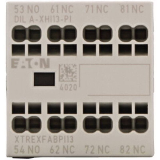 Eaton - Dila-xhi13-pi Bloc De Contacts Auxiliaires 1 No (t), 3 Nf (r) 4 A 1 Pc(s)