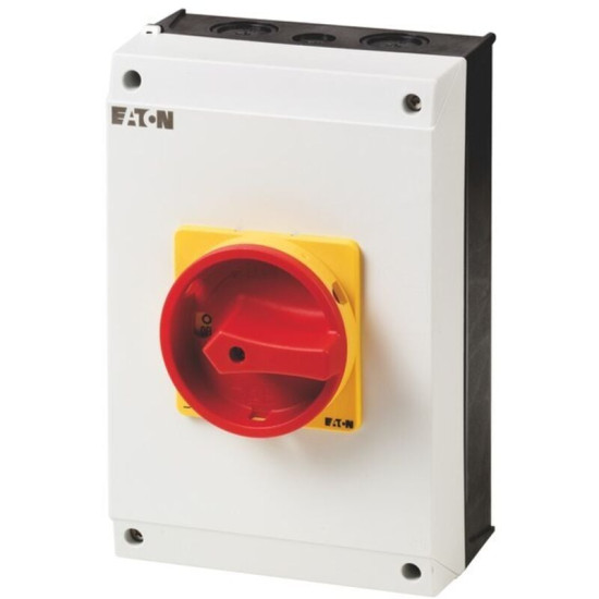 Eaton - P3-63/i4/svb Commutateur À Cames 63 A 690 V 1 X 90 ° Jaune, Rouge 1 Pc(s) D75958