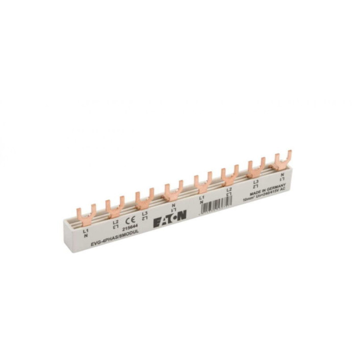 215644 Rail de phase 10 mm² 63 a 500 v 1 pc(s) Y786112 - Eaton