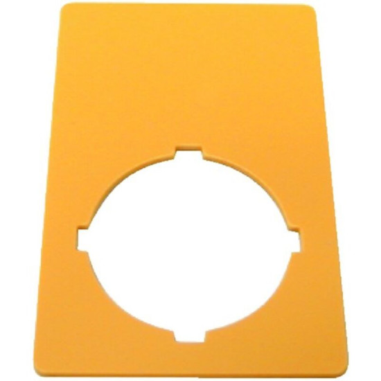 216470 Plaque De Secours En, Jaune, H X B = 50 X 33 Mm, Blanches - Eaton