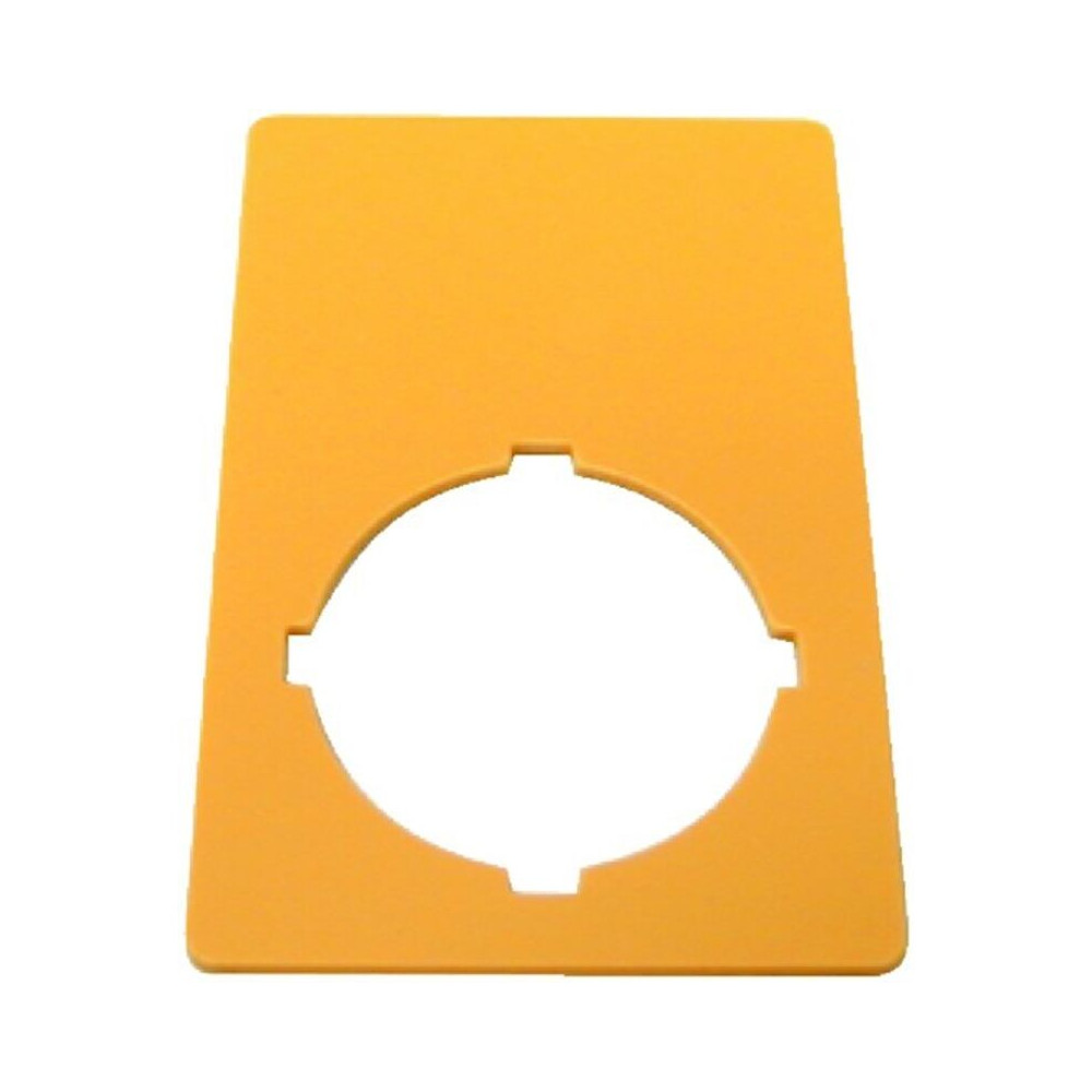 216470 Plaque De Secours En, Jaune, H X B = 50 X 33 Mm, Blanches - Eaton