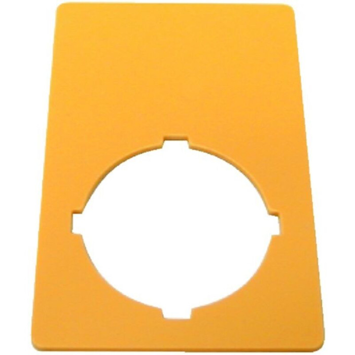 216470 Plaque De Secours En, Jaune, H X B = 50 X 33 Mm, Blanches - Eaton