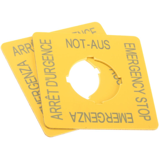 Étiquette Eaton pour Série RMQ Titan - Sachet de 2