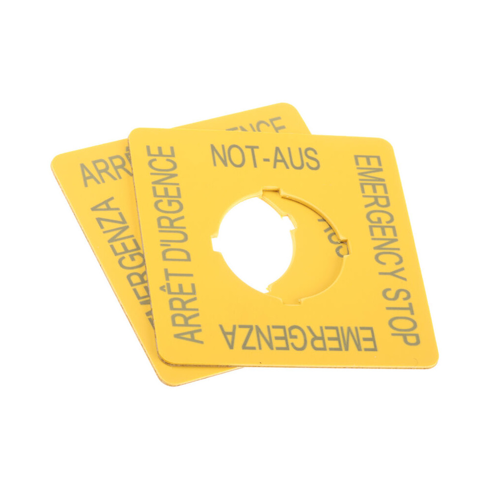 Étiquette Eaton pour Série RMQ Titan - Sachet de 2